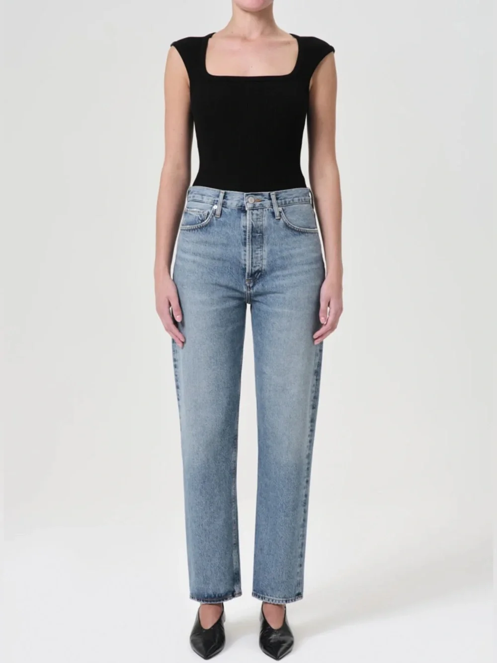 NEW Agolde 90s Pinch Jeans High Rise Straight Leg Womens Size 26